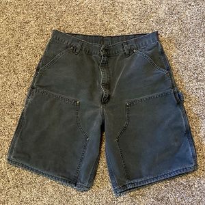 Carhartt Black Denim Shorts.